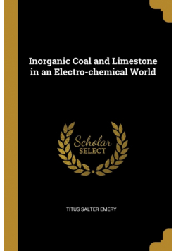 Inorganic Coal and Limestone in an Electro-chemical World