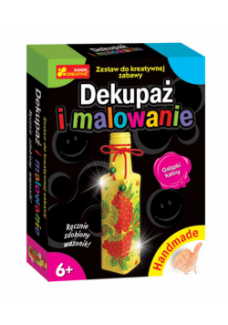 Dekupaż i malowanie Kalina