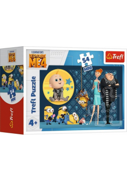 Puzzle 54 mini - Z Minionkami fajnie jest! 4 TREFL
