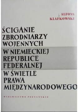 Ściganie zbrodniarzy wojennych