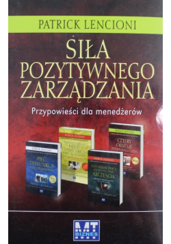 Siła pozytywnego zarządzania 4 tomy