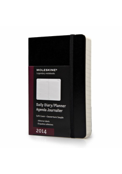 Moleskine 2014 Kalendarz-terminarz książkowy mały dzienny