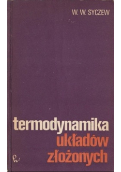 Termodynamika układów złożonych