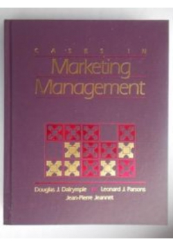 Dalrymple Douglas J. - Marketing Management