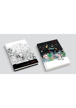 Kalendarz 2019 B6/352 Secret Garden MIX DAN-MARK