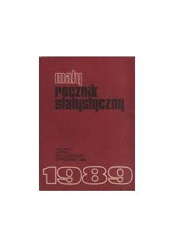 Mały rocznik statystyczny 1989