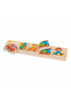Puzzle z uchwytami zabawki
