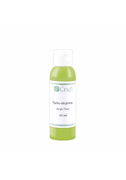 Farba akrylowa jasnozielona 60ml
