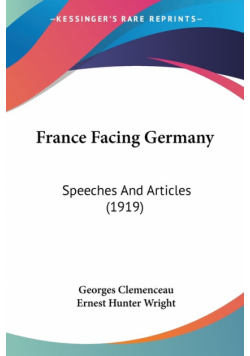France Facing Germany