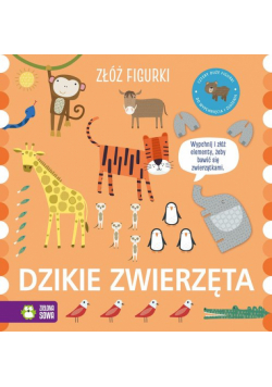 Dzikie zwierzęta. Złóż figurki