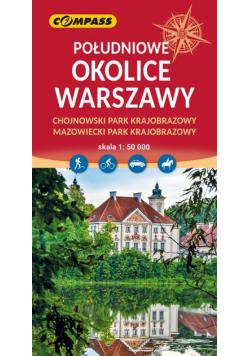 Mapa - Południowe okolice Warszawy 1:50 000