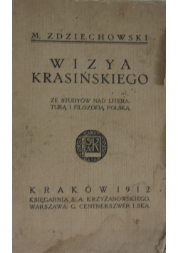 Wizya Krasińskiego, 1912 r.