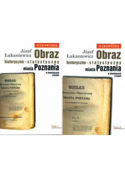 Obraz historyczno-statystyczny miasta Tom 1 i 2