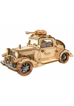 ROBOTIME Drewniane Puzzle 3D - Zabytkowe Auto