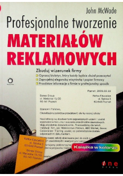 Profesjonalne tworzenie materiałów reklamowych