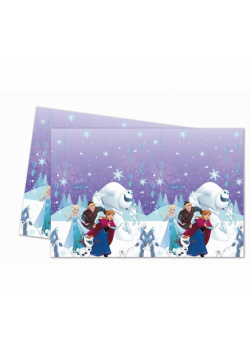 Obrus plastikowy Frozen Snowflakes 120x180 cm