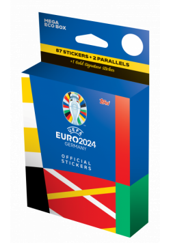Euro 2024 Topps Stickers Mega Eco Box 1 szt. mix