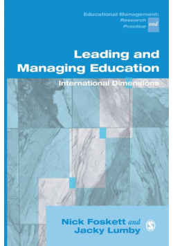 Leading and Managing Education