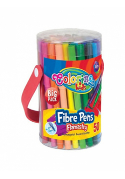 Flamastry Colorino Kids 24 kolory 50 sztuk