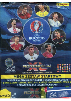 Adrenalyn XL UEFA EURO 2016 Mega Zestaw startowy
