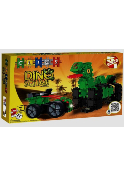 Clics Dino kartonik duże koła