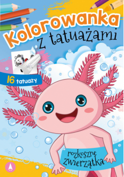 Kolorowanka z tatuażami Rozkoszne zwierzaczki