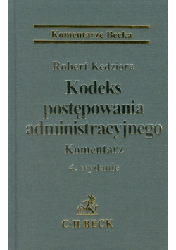 Kodeks postępowania administracyjnego Komentarz
