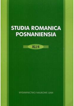 Studia Romanica Posnaniensia XLI/4