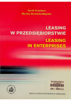 Leasing w przedsiębiorstwie