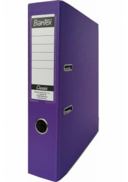 Segregator A4 Bantex budget classic 7,5 cm fioletowy