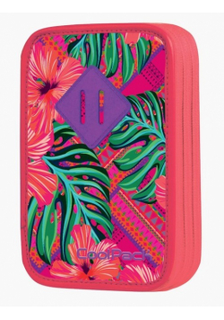 Piórnik dwukomorowy z wyposażeniem CoolPack Jumper Carribean Beach