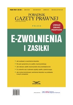 E-zwolnienia i zasiłki
