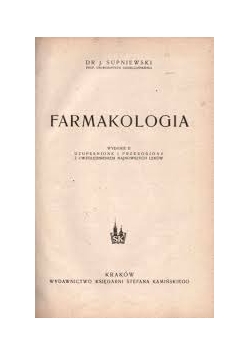 Farmakologia, 1947 r.