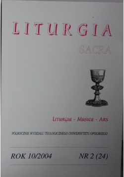 Liturgia Sacra nr.2(24) rok 10/2004