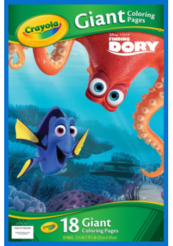 Gigantyczna kolorowanka Gdzie jest Dory