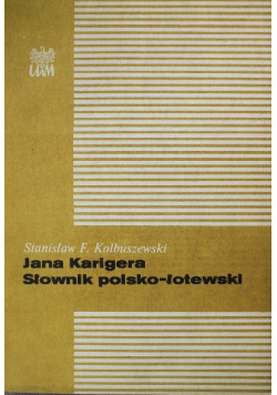 Jana Karigera słownik polsko łotewski