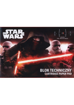 Blok techniczny A4 Star Wars 10 kartek