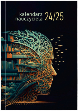 Kalendarz nauczyciela 24/25 B6T PCV bezbarwny MODERN