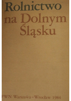 Rolnictwo na Dolnym Śląsku
