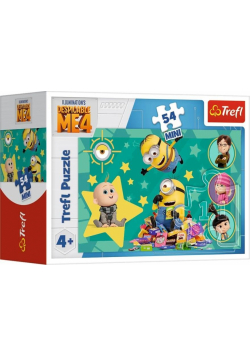 Puzzle 54 mini - Z Minionkami fajnie jest! 1 TREFL
