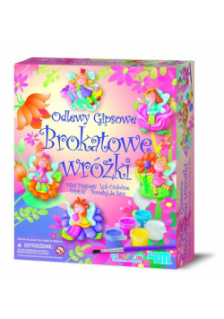 Odlewy gipsowe - Brokatowe wróżki