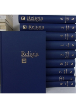 Religia Encyklopedia PWN Tom I - IX+ płyta CD