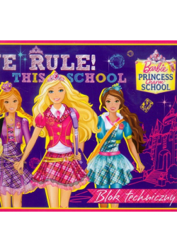 Blok techniczny A4 Barbie 10 kartek We rule