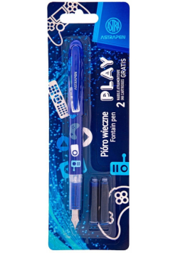 Pióro wieczne Play Astrapen + 2 naboje 1 szt. mix