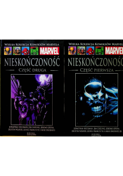 Wielka Kolekcja Komiksów Marvela Tom 131 i 133 Nieskończoność Część 1 i 2