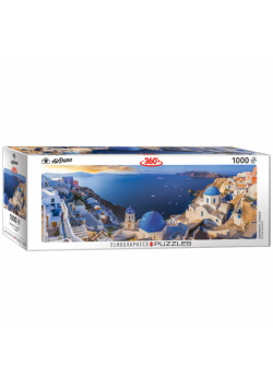 Puzzle 1000 Panoramic Santorini Greece 6010-5300
