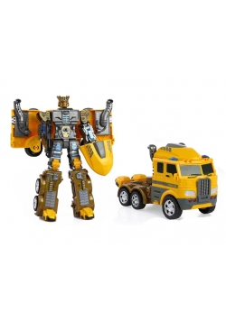 Składany Auto-Robot Ciężarówka Yellow