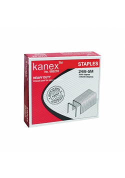 Zszywki 24/6-5M KANEX