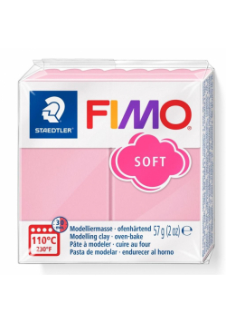 Masa termoutwardzalna Fimo 57g różowa truskawka