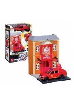 Str. Fire Bburago City Fire Station 1:43 BBURAGO